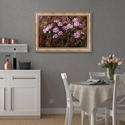 «Rododendrony» в интерьере современной кухни