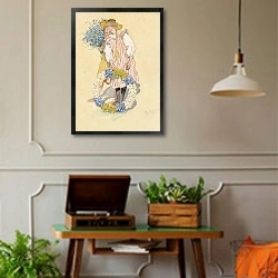 «Лизбет и Бритта» в интерьере комнаты в стиле ретро с проигрывателем виниловых пластинок