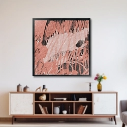 «наскальная живопись» в интерьере 