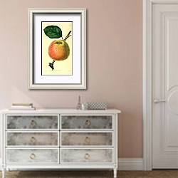 «Голландское маленькое яблоко» в интерьере коридора в стиле прованс в теплых тонах