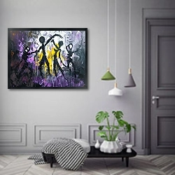 «Dance like it's the last time» в интерьере коридора в классическом стиле