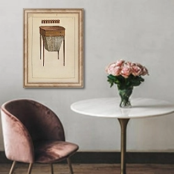 «Sewing Table» в интерьере в классическом стиле над креслом