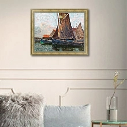 «Sail Boats» в интерьере в классическом стиле в светлых тонах