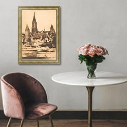 «Ulm» в интерьере в классическом стиле над креслом