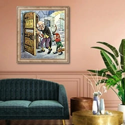 «Norman Gnome 19» в интерьере классической гостиной над диваном