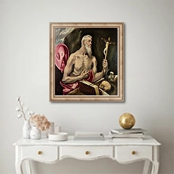 «St. Jerome 2» в интерьере в классическом стиле над столом