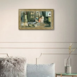 «Studio of Robert F. Blum» в интерьере в классическом стиле в светлых тонах