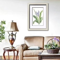 «Small-winged Iris» в интерьере гостиной в стиле прованс