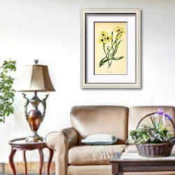 «Iris bicolor» в интерьере гостиной в стиле прованс