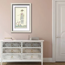 «Robe en linon» в интерьере коридора в стиле прованс в теплых тонах