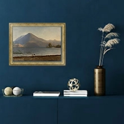 «На Гудзоне» в интерьере в классическом стиле в синих тонах