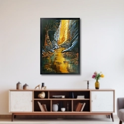 «Немного солнца в холодной воде.» в интерьере 