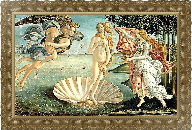 картина Сандро Боттичелли  Рождение Венеры