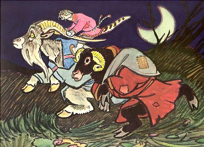 Иллюстрации к сказкам Рачева Е. М.5