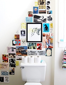 Постеры в ванной комнате