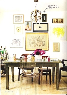 Галерея одной стены   развеска картин