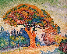 Картины в технике пуантилизм