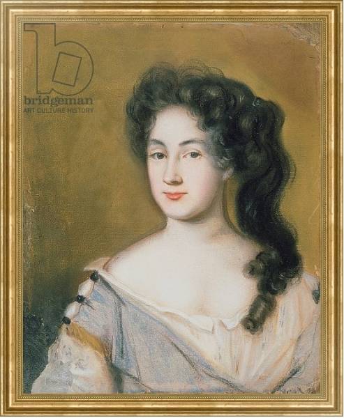 Постер Portrait of a Lady 2 с типом исполнения На холсте в раме в багетной раме NA033.1.051