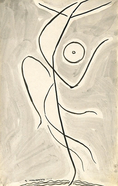 Постер Dance Abstraction; Isadora Duncan с типом исполнения На холсте без рамы