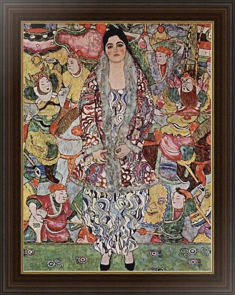 Постер Портрет Фридерики Марии Беер с типом исполнения На холсте в раме в багетной раме 1.023.151