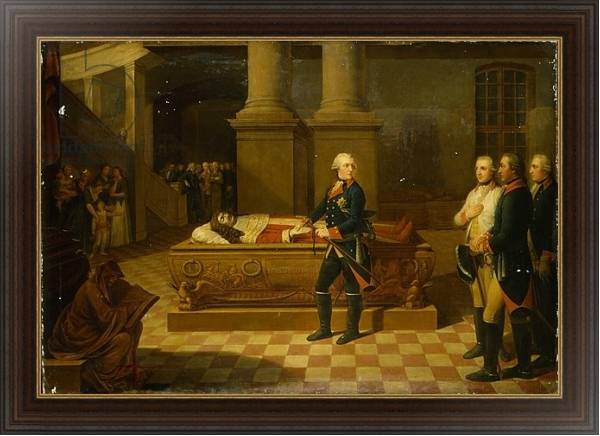 Постер Frederick II in the Elector's Crypt с типом исполнения На холсте в раме в багетной раме 1.023.151