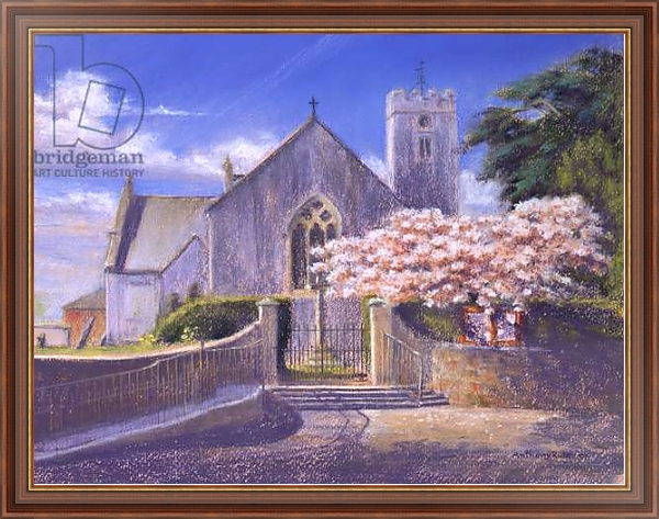 Постер Springtime at St Mary's, 2004 с типом исполнения На холсте в раме в багетной раме 35-M719P-83