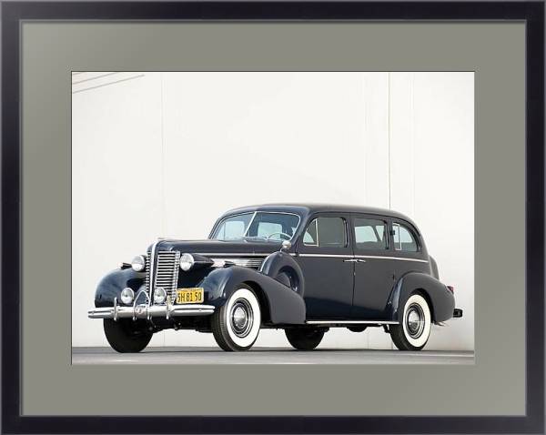 Постер Buick Limited Limousine '1938 с типом исполнения Под стеклом в багетной раме 221-01