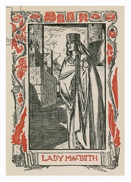 Постер Lady Macbeth с типом исполнения На холсте в раме в багетной раме 221-03