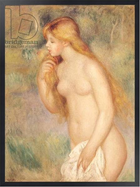 Постер Standing Bather, 1896 с типом исполнения На холсте в раме в багетной раме 1727.8010