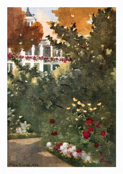 Постер Villa Hvidore с типом исполнения На холсте в раме в багетной раме 221-03