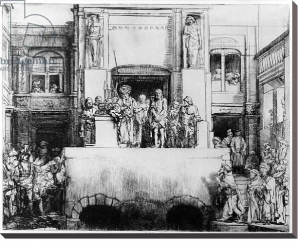 Постер Christ Presented to the People, 1655 2 с типом исполнения На холсте без рамы