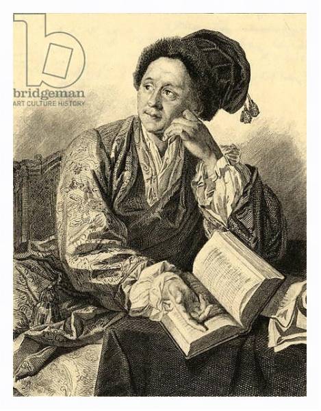 Постер Bernard le Bovier de Fontenelle с типом исполнения На холсте в раме в багетной раме 221-03