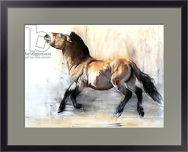 Постер Ancient Horse, 2014, с типом исполнения Под стеклом в багетной раме 221-01