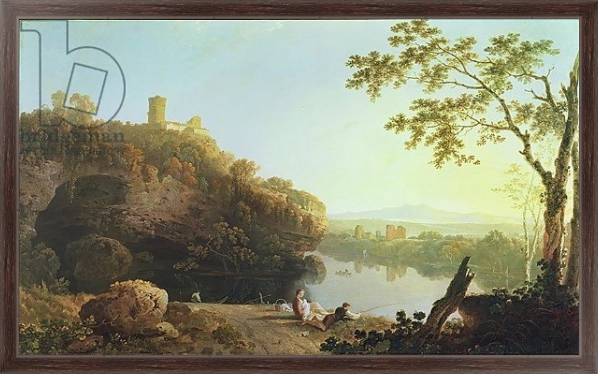 Постер Classical Landscape: View on the Arno с типом исполнения На холсте в раме в багетной раме 221-02