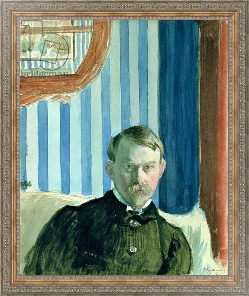Постер Self Portrait, 1910 1 с типом исполнения На холсте в раме в багетной раме 484.M48.310