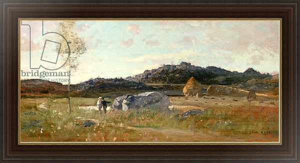 Постер Summer Landscape с типом исполнения На холсте в раме в багетной раме 1.023.151
