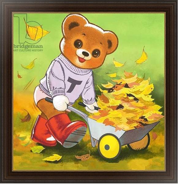 Постер Teddy Bear 257 с типом исполнения На холсте в раме в багетной раме 1.023.151