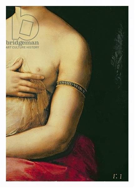 Постер La Fornarina, c.1516 2 с типом исполнения На холсте в раме в багетной раме 221-03