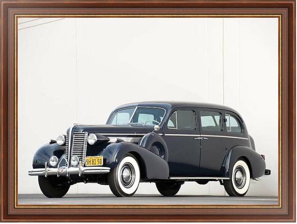 Постер Buick Limited Limousine '1938 с типом исполнения На холсте в раме в багетной раме 35-M719P-83