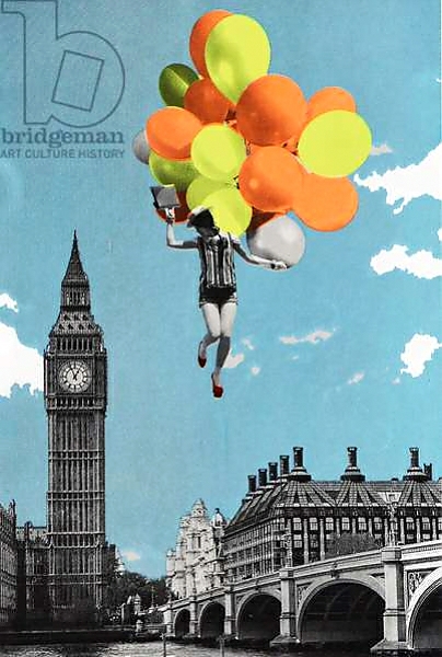 Постер Balloons, 2017, с типом исполнения На холсте без рамы