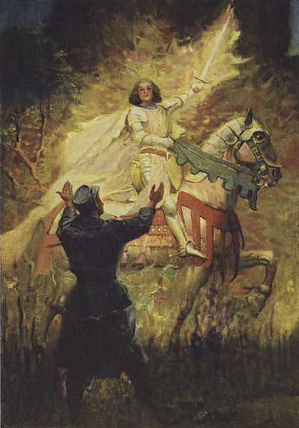 Постер Joan of Arc 1 с типом исполнения На холсте без рамы