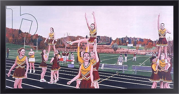 Постер Fulton-Fonda Braves, 2003 с типом исполнения На холсте в раме в багетной раме 221-01