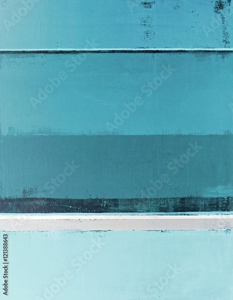Постер Сине-серая абстракция с полосами с типом исполнения На холсте без рамы