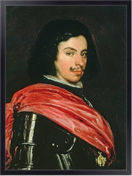 Постер Portrait of Francesco I d'Este 1639 с типом исполнения На холсте в раме в багетной раме 221-01
