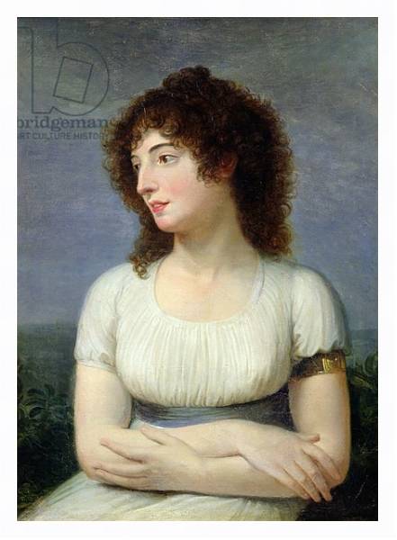 Постер Laure de Guesnon de Bonneuil, Countess Regnaud de Saint-Jean d'Angely с типом исполнения На холсте в раме в багетной раме 221-03