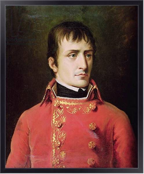 Постер Napoleon Bonaparte 1796 с типом исполнения На холсте в раме в багетной раме 221-01