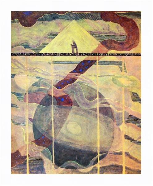 Постер Анданте (Соната звезд)  с типом исполнения На холсте в раме в багетной раме 221-03