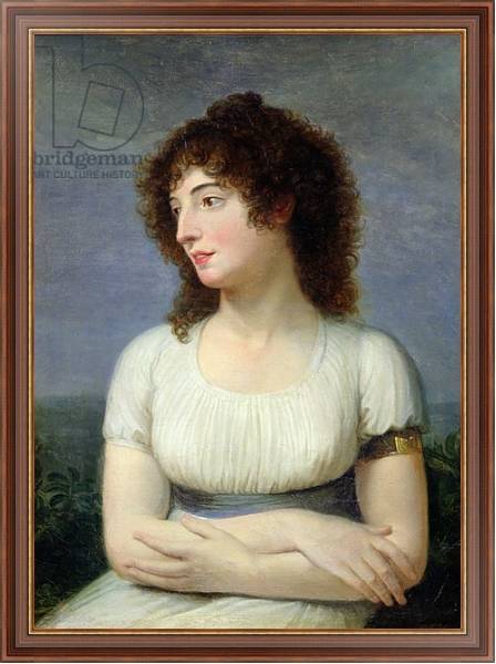 Постер Laure de Guesnon de Bonneuil, Countess Regnaud de Saint-Jean d'Angely с типом исполнения На холсте в раме в багетной раме 35-M719P-83
