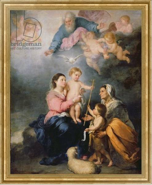 Постер The Holy Family or The Virgin of Seville с типом исполнения На холсте в раме в багетной раме NA033.1.051