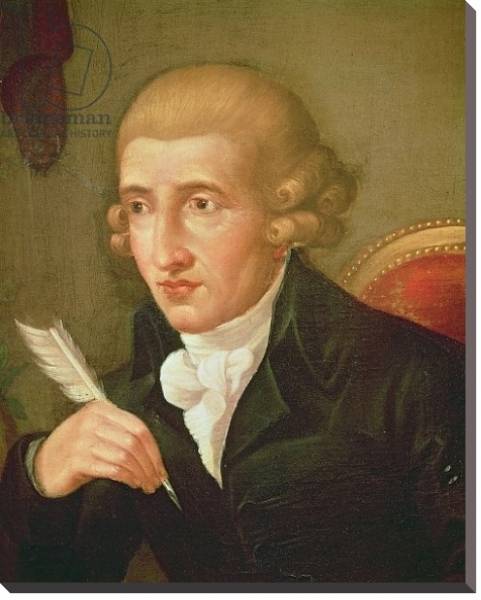 Постер Portrait of Joseph Haydn с типом исполнения На холсте без рамы
